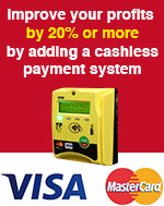 Improve your profits with Nayax Cashless Payment System